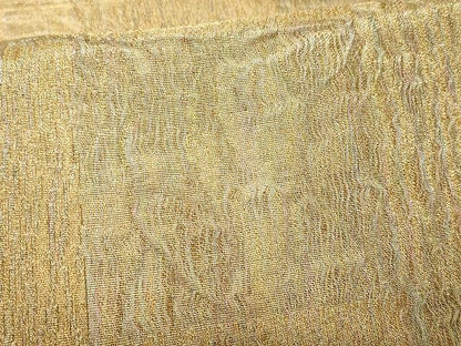 平和屋着物▽スリーシーズン 春夏秋 全通柄袋帯 市松文 金糸 正絹 逸品 CAAV5255yk