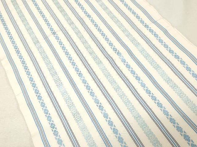 平和屋着物●本場筑前博多織 八寸名古屋帯 献上 正絹 逸品 CAAV5547yk