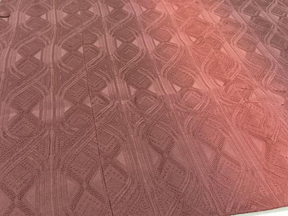 平和屋着物∞道行コート 霞文 暈し染め 正絹 逸品 CAAV5677id