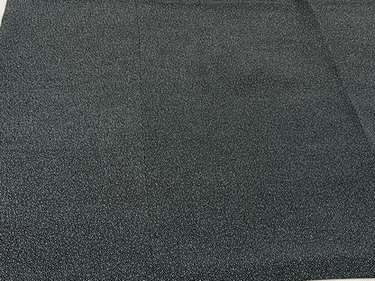 平和屋着物＃江戸小紋　道行コート　大小霰　黒地　正絹　逸品　未使用　CAAV5693id