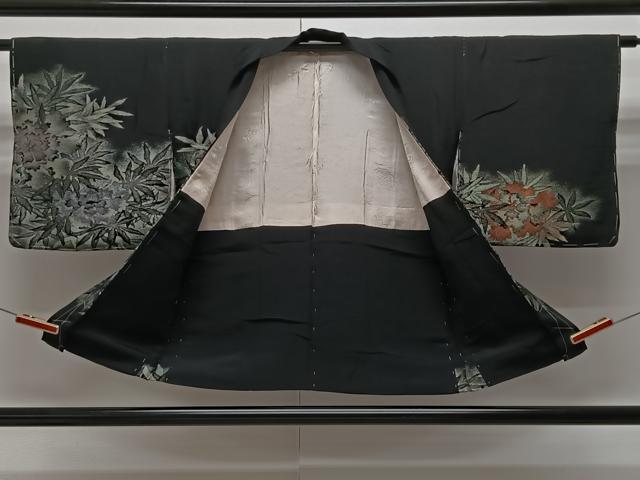 平和屋着物＃羽織　寿光織　枝花文　金銀糸　正絹　逸品　未使用　CAAV5694id