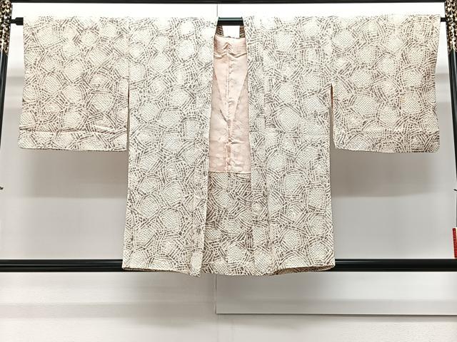 平和屋着物＃羽織　総絞り　花尽くし　正絹　逸品　CAAV5714id