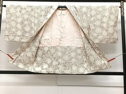 平和屋着物＃羽織　総絞り　花尽くし　正絹　逸品　CAAV5714id