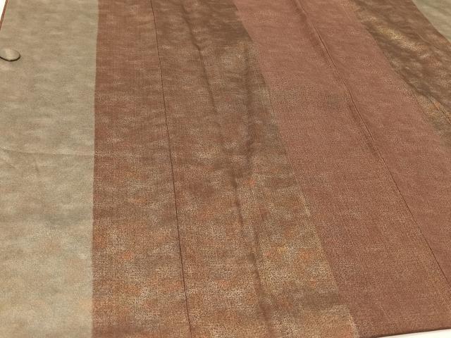 平和屋着物∞道行コート　霞間道　金彩　正絹　逸品　未使用　CAAV5719id