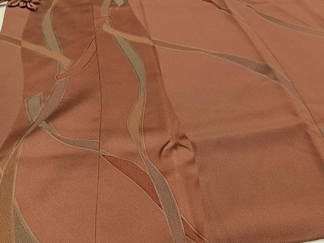 平和屋着物∞道中着 鬘帯文 ロング丈 正絹 逸品 CAAV5720id