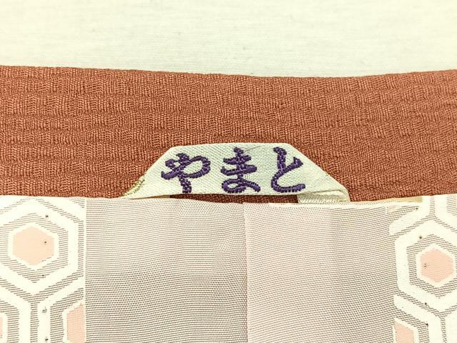平和屋着物∞中国三大刺繍　スワトウ刺繍　汕頭刺繍　総刺繍　道行コート　更紗唐草文　暈し染め　やまと誂製　正絹　逸品　CAAV5721id