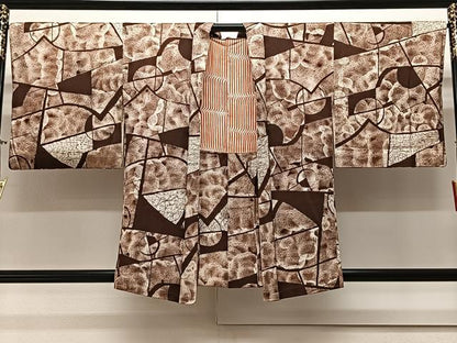 平和屋着物＃羽織　切嵌文　正絹　逸品　CAAV5723id