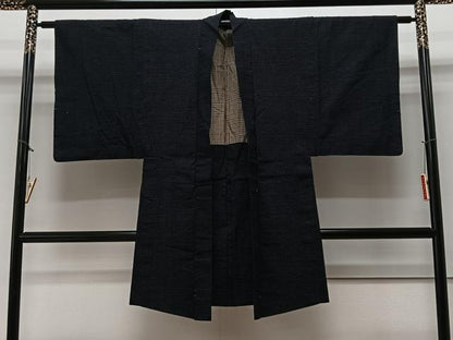 平和屋着物∞男性 長羽織 吉祥文 正絹 逸品 CAAV5733id