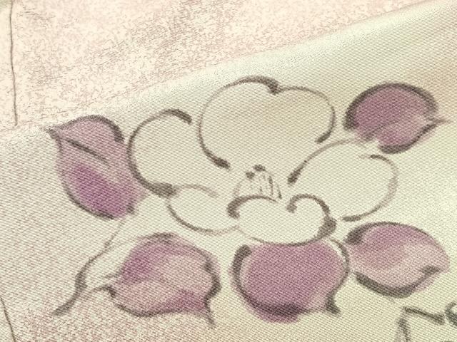 平和屋着物∞羽織 手描き 草花文 暈し染め 正絹 逸品 CAAV5752id