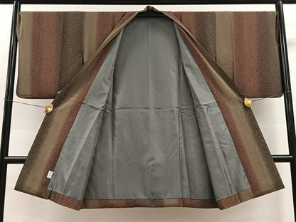 平和屋着物∞道中着 霞間道 ロング丈 洗える着物 CAAV5759id