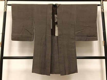 平和屋着物∞長羽織 紋付き 吉祥文 正絹 逸品 CAAV5780id