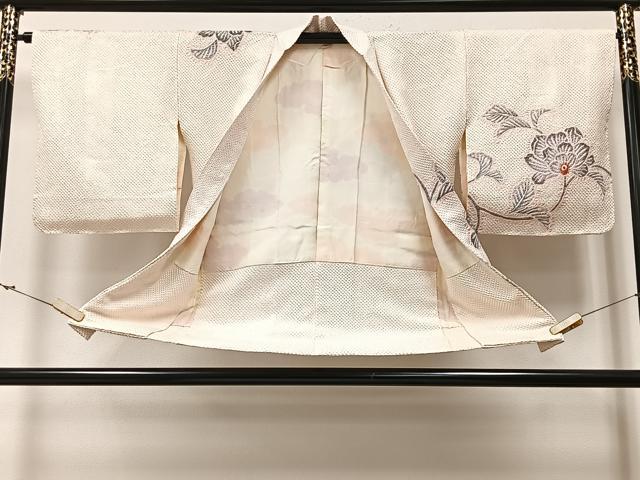 平和屋着物＃羽織　総絞り　更紗花文　正絹　逸品　未使用　CAAV5792id