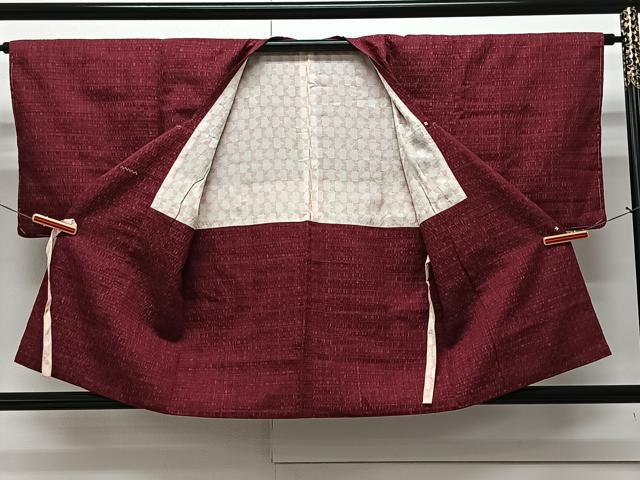 平和屋着物∞道行コート 霞文 正絹 逸品 CAAV5833id