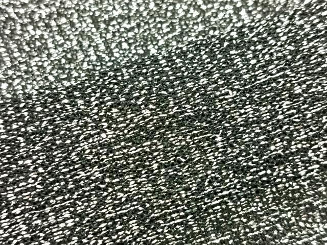 平和屋着物∞和装コート 霞文 銀糸 正絹 逸品 CAAV5834id