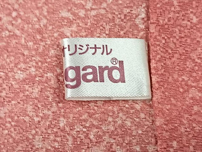 平和屋着物＃道行コート　切嵌松皮菱花文　金彩　ロング丈　正絹　逸品　CAAV5837id