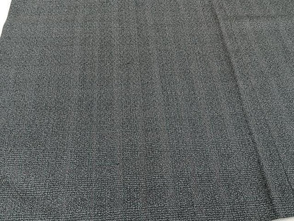 平和屋着物＃男性 和装コート 格子柄 ロング丈 正絹 逸品 CAAV5839id