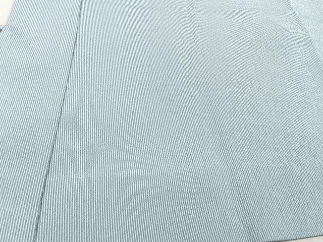 平和屋着物＃　江戸小紋　道中着　万筋　白色&amp;#10005;空色　正絹　逸品　CAAV5849id