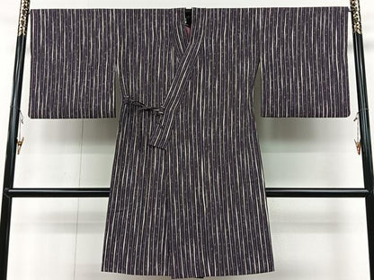 平和屋着物＃道中着　舞葉間道　ロング丈　正絹　逸品　CAAV5864id