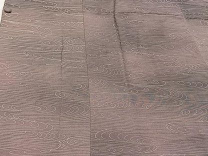 平和屋着物∞道行コート 流水文 暈し染め 正絹 逸品 CAAV5896id