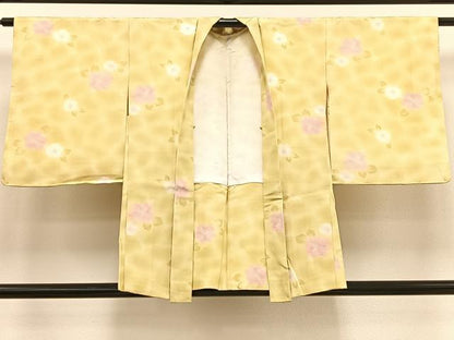 平和屋着物＃羽織 草花文 暈し染め 正絹 逸品 未使用 CAAV5907id