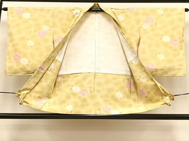 平和屋着物＃羽織 草花文 暈し染め 正絹 逸品 未使用 CAAV5907id