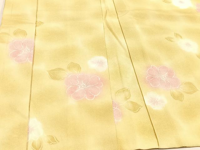 平和屋着物＃羽織 草花文 暈し染め 正絹 逸品 未使用 CAAV5907id