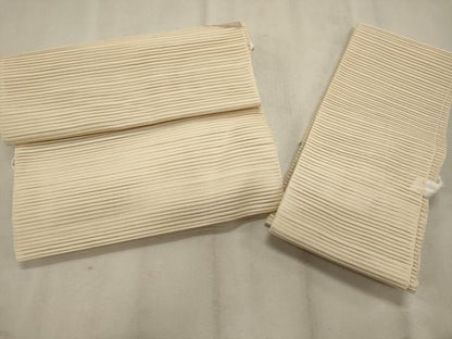 平和屋着物＊夏物 つけ帯 絽綴れ 流線文 金銀糸 正絹 逸品 CAAV6398oy