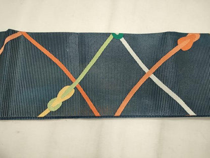 平和屋着物＊夏物 つけ帯 紐文 正絹 逸品 CAAV6400oy