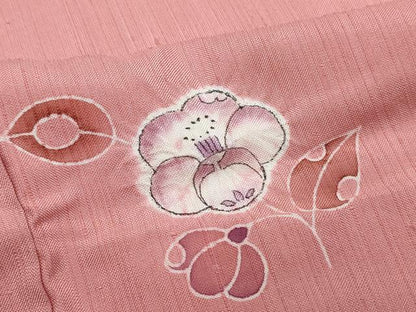 平和屋着物●上質な小紋 紬地 絞り 辻が花 正絹 逸品 CAAV6411vf