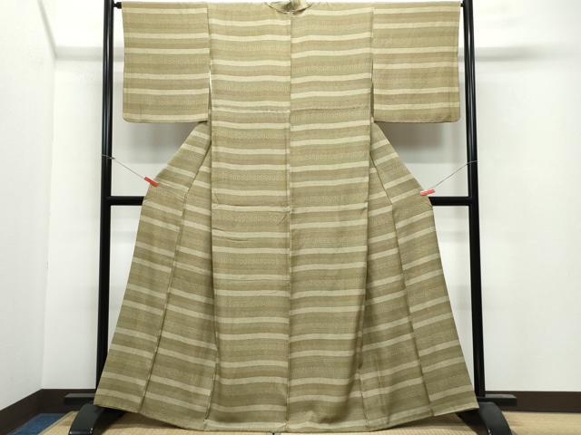 平和屋着物●江戸小紋 吉祥小紋柄 正絹 逸品 CAAV6458vf