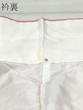 平和屋着物●上質な色無地　甚三紅色　正絹　逸品　未使用　CAAV6460vf