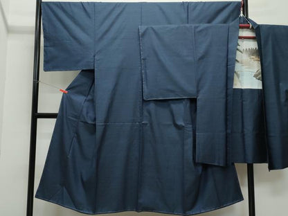 平和屋着物●男性 本場大島紬 アンサンブル 100亀甲 総詰め 正絹 逸品 未使用 CAAV6479vf