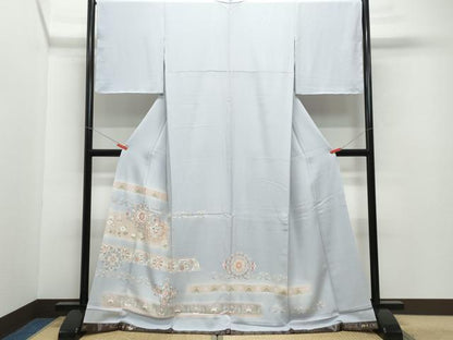 平和屋着物●色留訪問着 正倉院花唐草文 正絹 逸品 未使用 CAAV6527vf