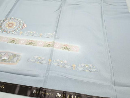 平和屋着物●色留訪問着 正倉院花唐草文 正絹 逸品 未使用 CAAV6527vf