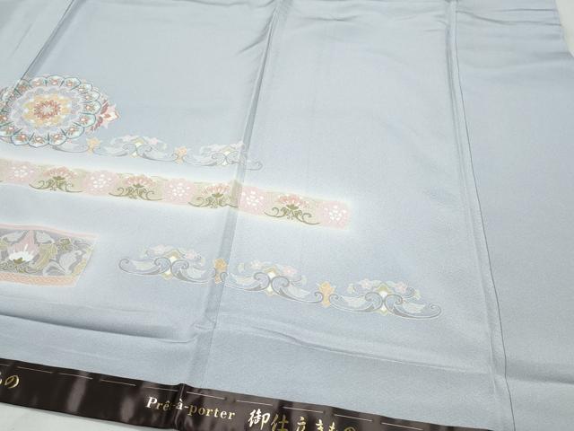 平和屋着物●色留訪問着 正倉院花唐草文 正絹 逸品 未使用 CAAV6527vf