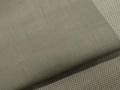 平和屋着物●本場大島紬 7マルキ 市松文様 正絹 逸品 CAAV6553vf
