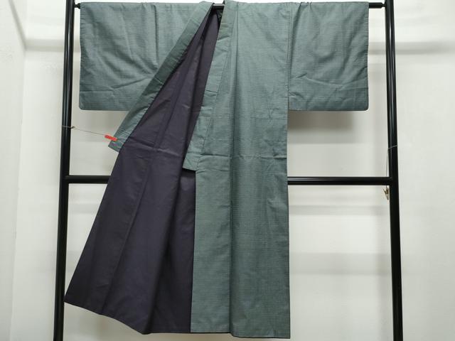 平和屋着物●男性 本場大島紬 アンサンブル 100亀甲 総詰め 正絹 逸品 CAAV6589vf