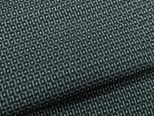 平和屋着物●男性 本場大島紬 アンサンブル 100亀甲 総詰め 正絹 逸品 CAAV6589vf