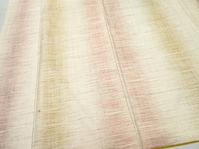 平和屋着物●上質な紬 霞文 正絹 逸品 CAAV6601vf