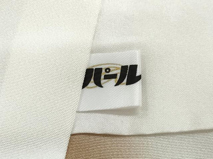 平和屋着物●江戸小紋　極々大小あられ　反端付き　正絹　逸品　CAAV6637vf