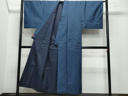 平和屋着物●男性　本場大島紬　アンサンブル　幾何学文様　正絹　逸品　CAAV6641vf