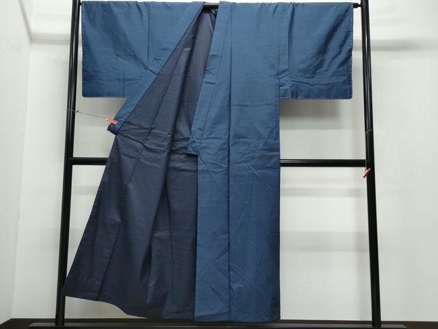 平和屋着物●男性　本場大島紬　アンサンブル　幾何学文様　正絹　逸品　CAAV6641vf
