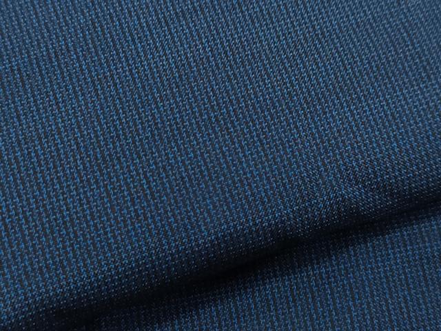 平和屋着物●男性　本場大島紬　アンサンブル　幾何学文様　正絹　逸品　CAAV6641vf