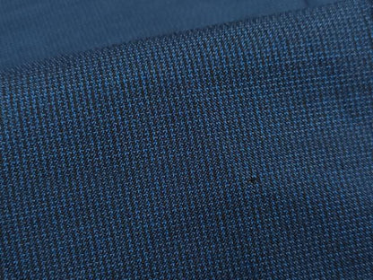 平和屋着物●男性　本場大島紬　アンサンブル　幾何学文様　正絹　逸品　CAAV6641vf