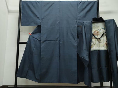 平和屋着物●男性　本場大島紬　アンサンブル　100亀甲　総詰め　正絹　逸品　CAAV6644vf