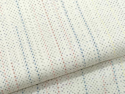 平和屋着物●本場大島紬　白大島　9マルキ　霞文　証紙付き　正絹　逸品　CABF3213ut