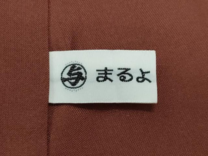 平和屋着物●本場大島紬　7マルキ　花唐草文　正絹　逸品　CAAV6673vf