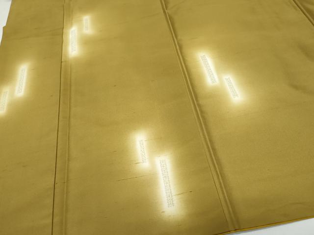 平和屋着物●上質な紬 吉祥文 桑染色地 さが美扱い 正絹 逸品 CAAV6708vf