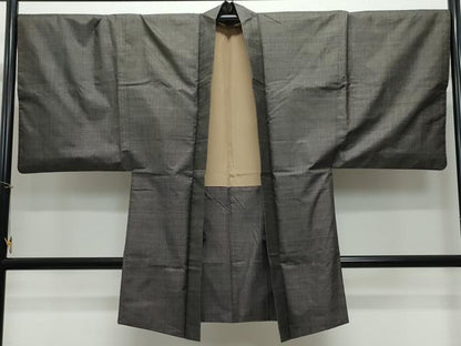 平和屋着物●男性 本場大島紬 アンサンブル 7マルキ 正絹 逸品 CAAV6760vf