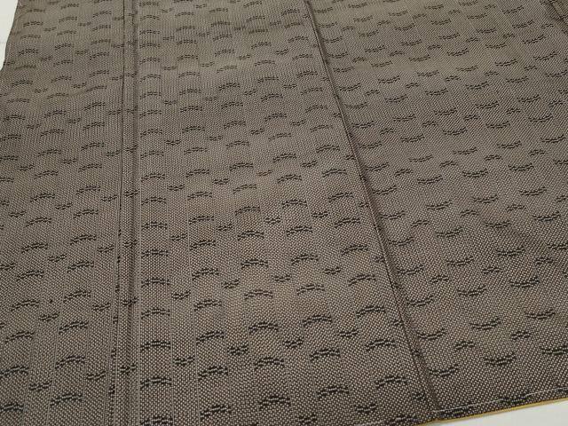 平和屋着物●本場大島紬 7マルキ 吉祥文 正絹 逸品 未使用 CAAV6799vf